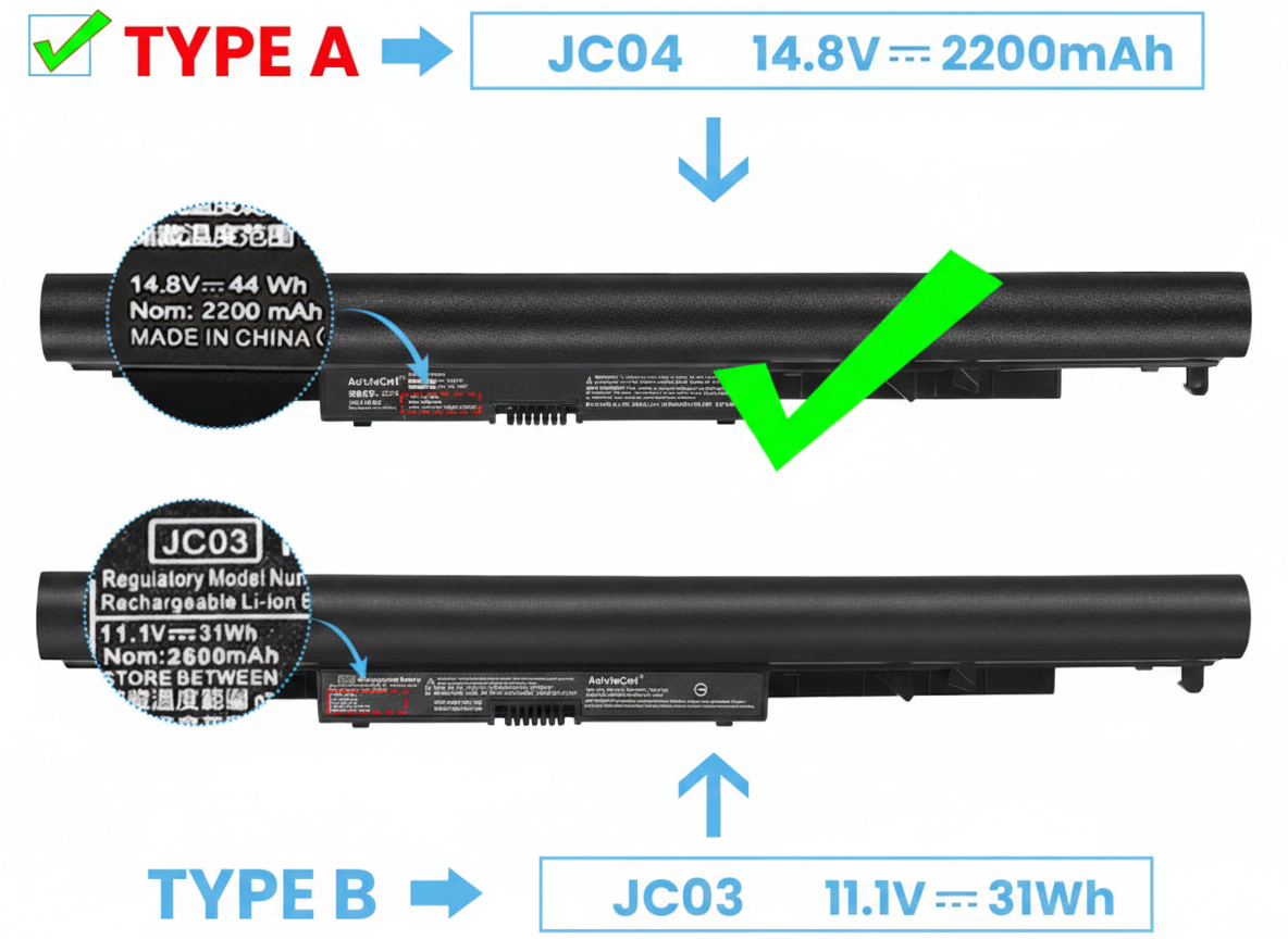 بطارية JC03 JC04 اتش بي 240 245 250 255 G6 بافيليون 15-BS 15-BW 15Z-BW 17-BS 17-AK 14-BS 14T-BS 14-BW 17T-BS 15Q-by 15G-BR 15Q-BU 14-bw014nF 14-bs001nf